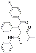 4-Fluoro-alpha-(2-methyl-1-oxopropyl)-gamma-oxo- N,bata-diphenylbenzene butaneamide