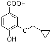 3-(Cyclopropylmethoxy)-4-hydroxybenzoic acid