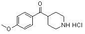 4-(4-Methoxybenzoyl)piperidine hydrochloride