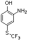 2-Amino-4-[(trifluoromethyl)sulfanyl]phenol