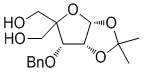 4-C-(Hydroxymethyl)-1,2-O-(1-methylethylidene)-3-O-(phenylmethyl)-alpha-D-erythro-pentofuranose