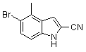 5-Bromo-4-methyl-1H-indole-2-carbonitrile