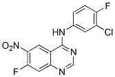 (3-Chloro-4-fluoro-phenyl)-(7-fluoro-6-nitro-quinazolin-4-yl)amine