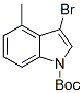 N-Boc-3-bromo-4-methylindole