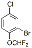 2-Bromo-4-chloro-1-(difluoromethoxy)benzene