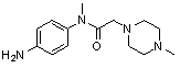 N-(4-Aminophenyl)-N-methyl-2-(4-methylpiperazin-1-yl)acetamide	